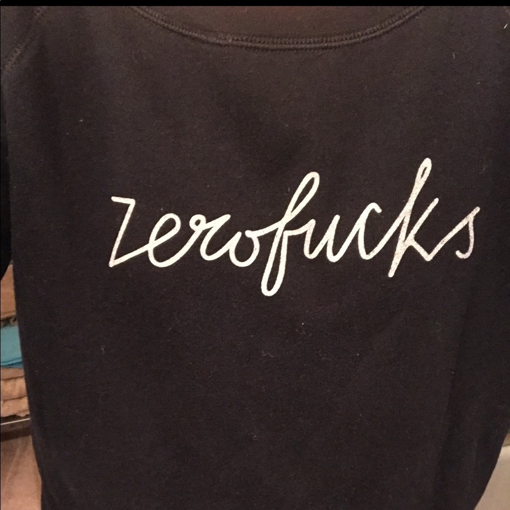 Bethenny Frankel zerofucks sweatshirt